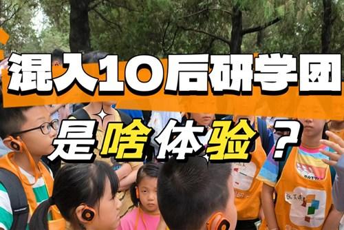 90后大齡兒童混進10后研學團，被教育了……